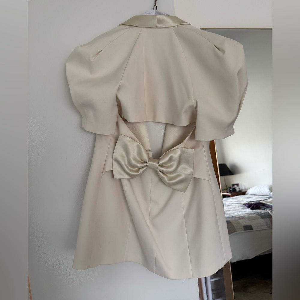 Nana Jacqueline Alia Dress (White) - Picture 4 of 5